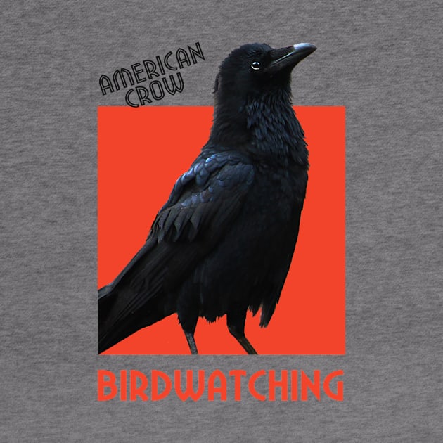 Birdwatching. American Crow by hardcore repertoire